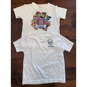 Bennett Monogrammed Shirts (2) Paw Patrol Hulk 2T